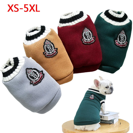 College Style Dog Clothes